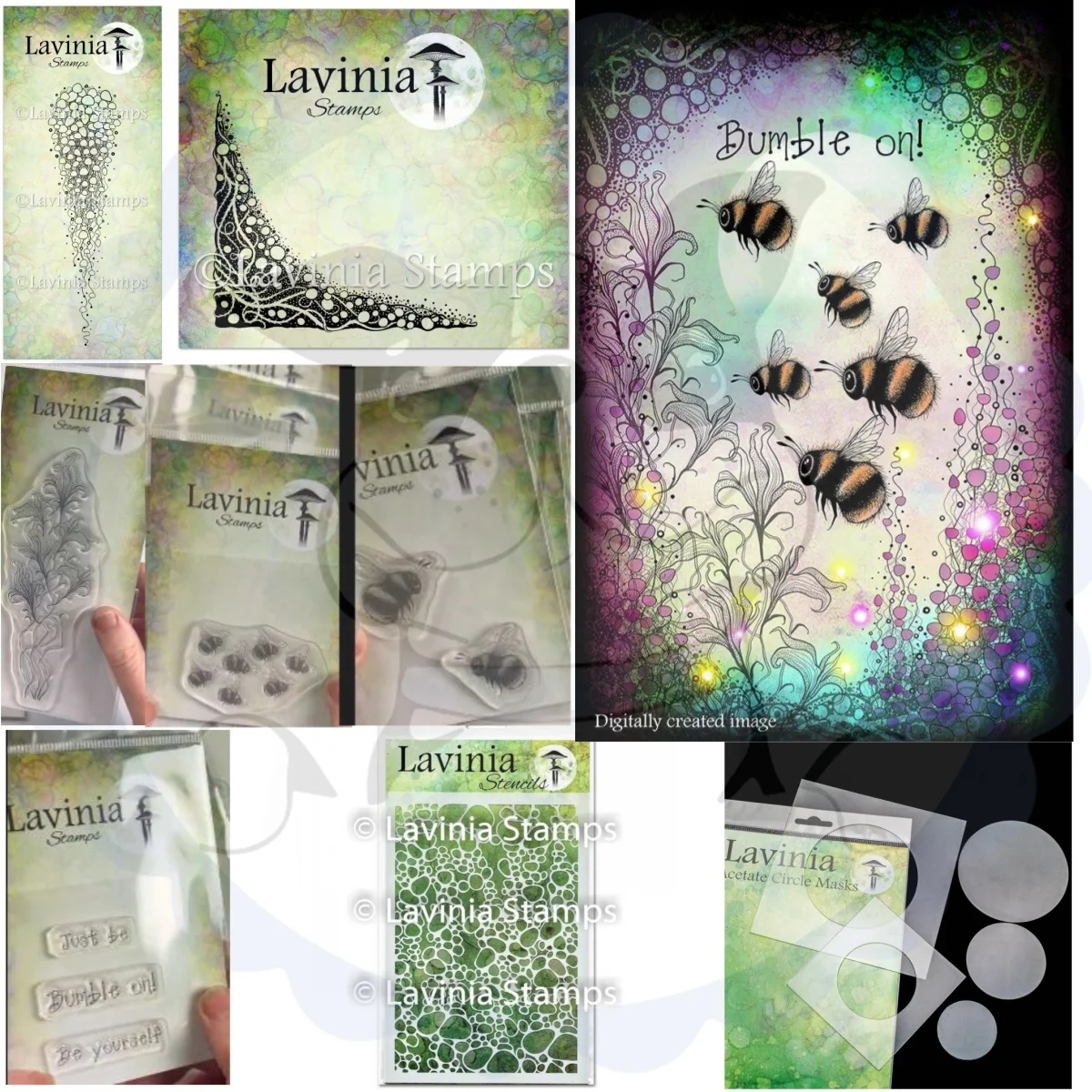 Bees Leaf Bouquet Clear Stamps For DIY Making Card Scrapbook Embossed Paper Album Craft Supplies Template Decoration 2024 New