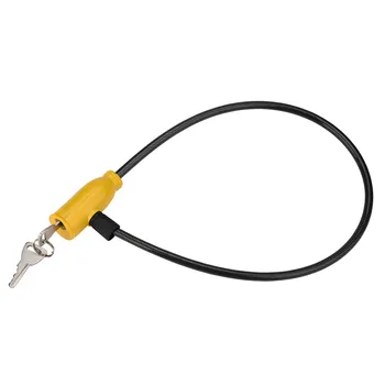 Cycling Anti-Theft Safety Bike Lock Cable Locks With 2 Keys Security Steel Wire Metal Lock For Bike Bicycle Electric Scooter 5