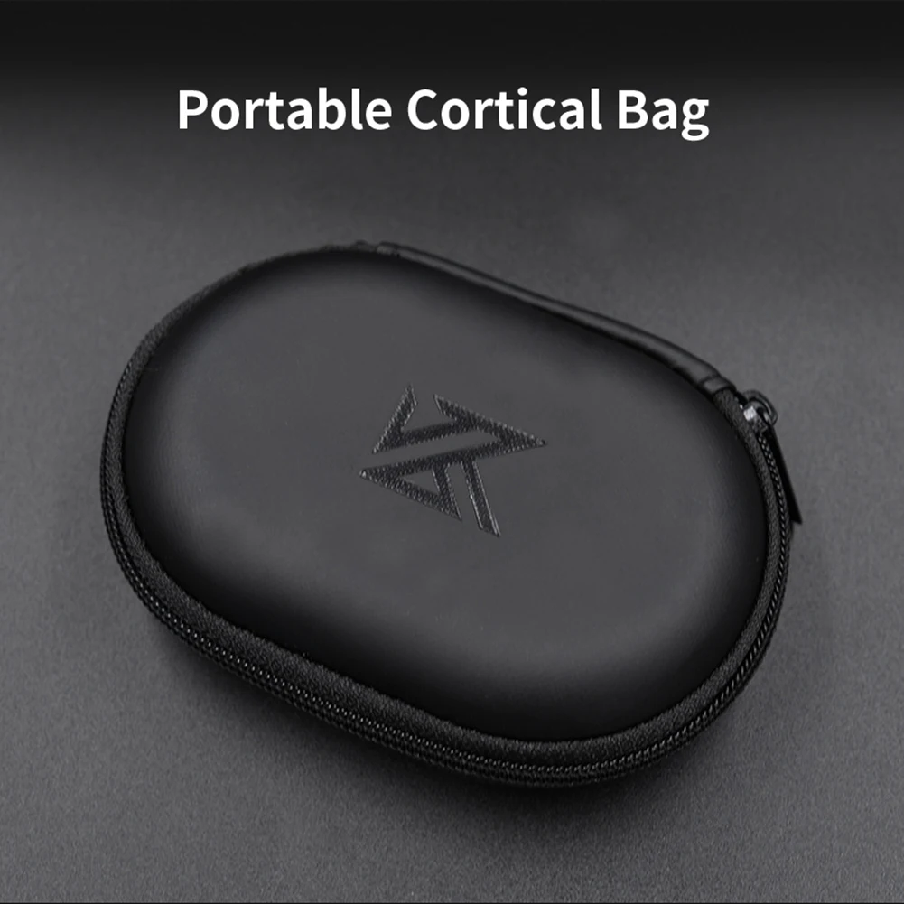 1-10PCS KZ Earphone Accessories Wired Headphones Case Bag EVA Zipper Storage Box for BA10 AS10 ES4 KZ CAA for Xiaomi Universal