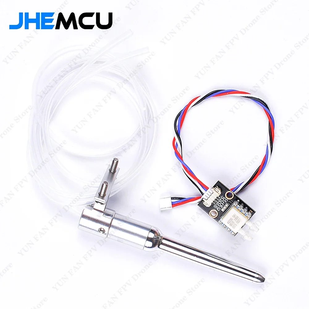 

JHEMCU MS4525 Digital airspace meter InaV Pix PX4 Flying Control Fixed Wing Open Source Differential Pressure Sensor