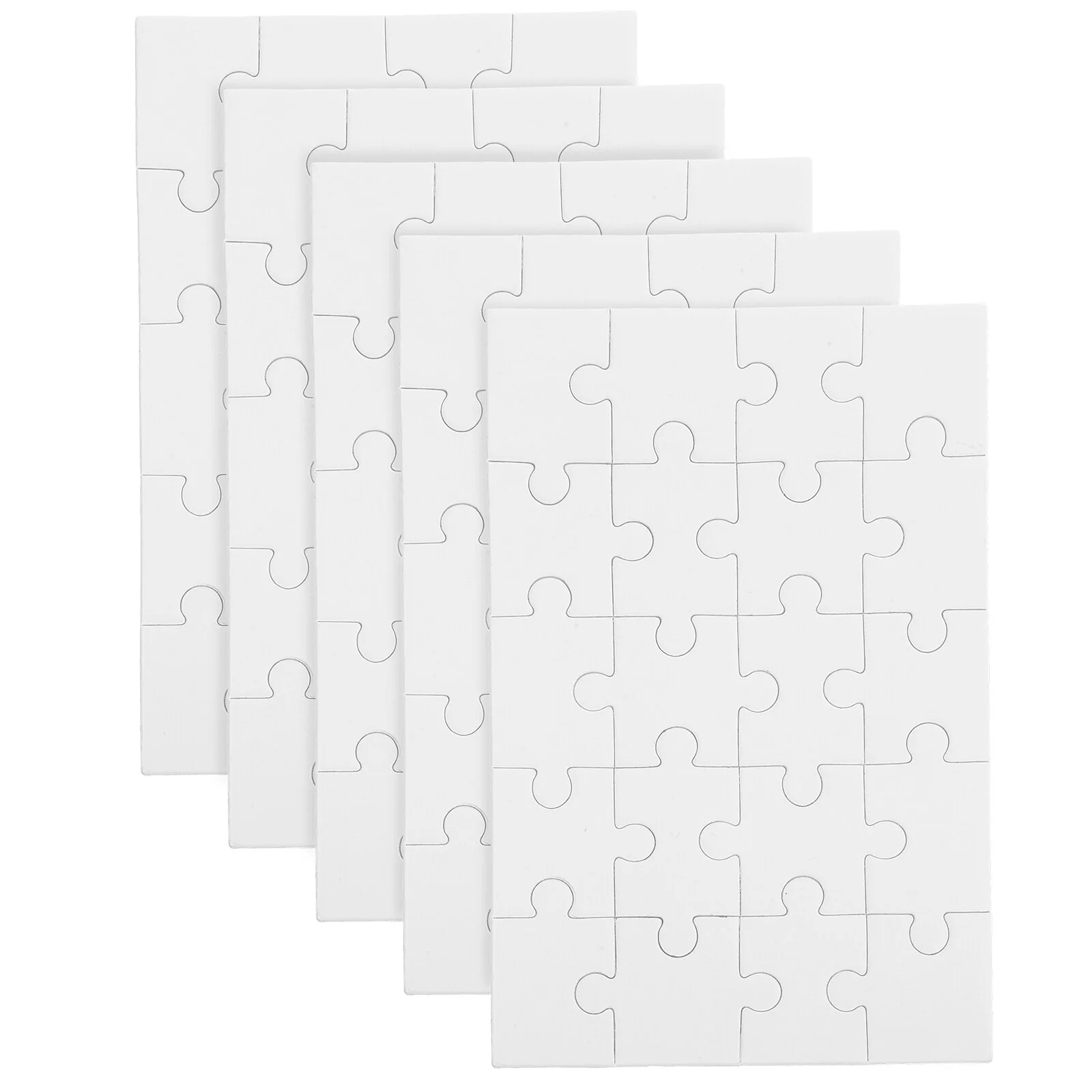 5 Paires DIY Exquis Sublimation Blanks De Transfert De Chaleur De