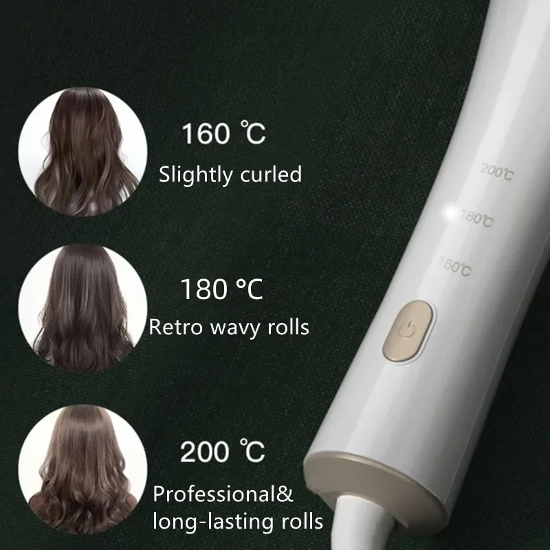VividVogue VAV208B 2colors barrel replaceable professional portable automatic rotate 32mm 13mm hair styler curler