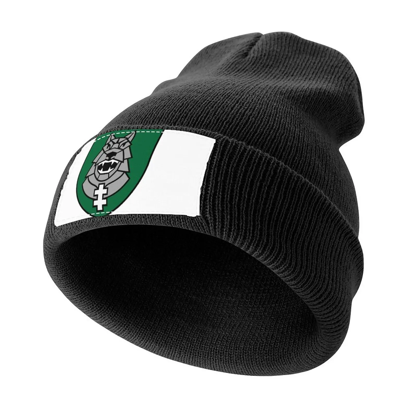 

Mechanized Infantry Brigade Iron Wolf - mechanizuotoji pstinink brigada Geleinis Vilkas (Lithuanian Army) Knitted Cap