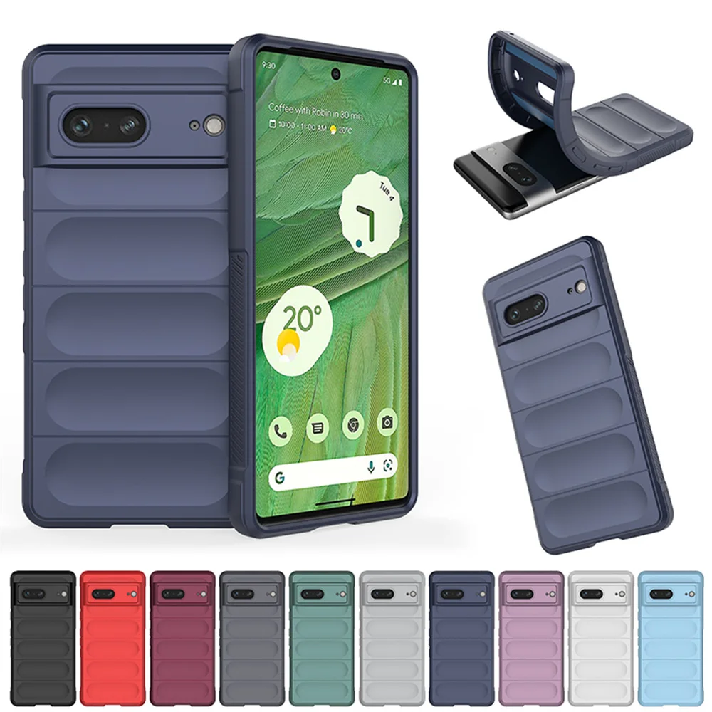 Matte Liquid Silicone Shockproof Armour Phone Case