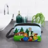 Custom Heidi Peter And Grandpa Family Travel Cosmetic Bag Alps Mountain Anime Makeup Toiletry Ladies Beauty Storage Dopp Kit 6