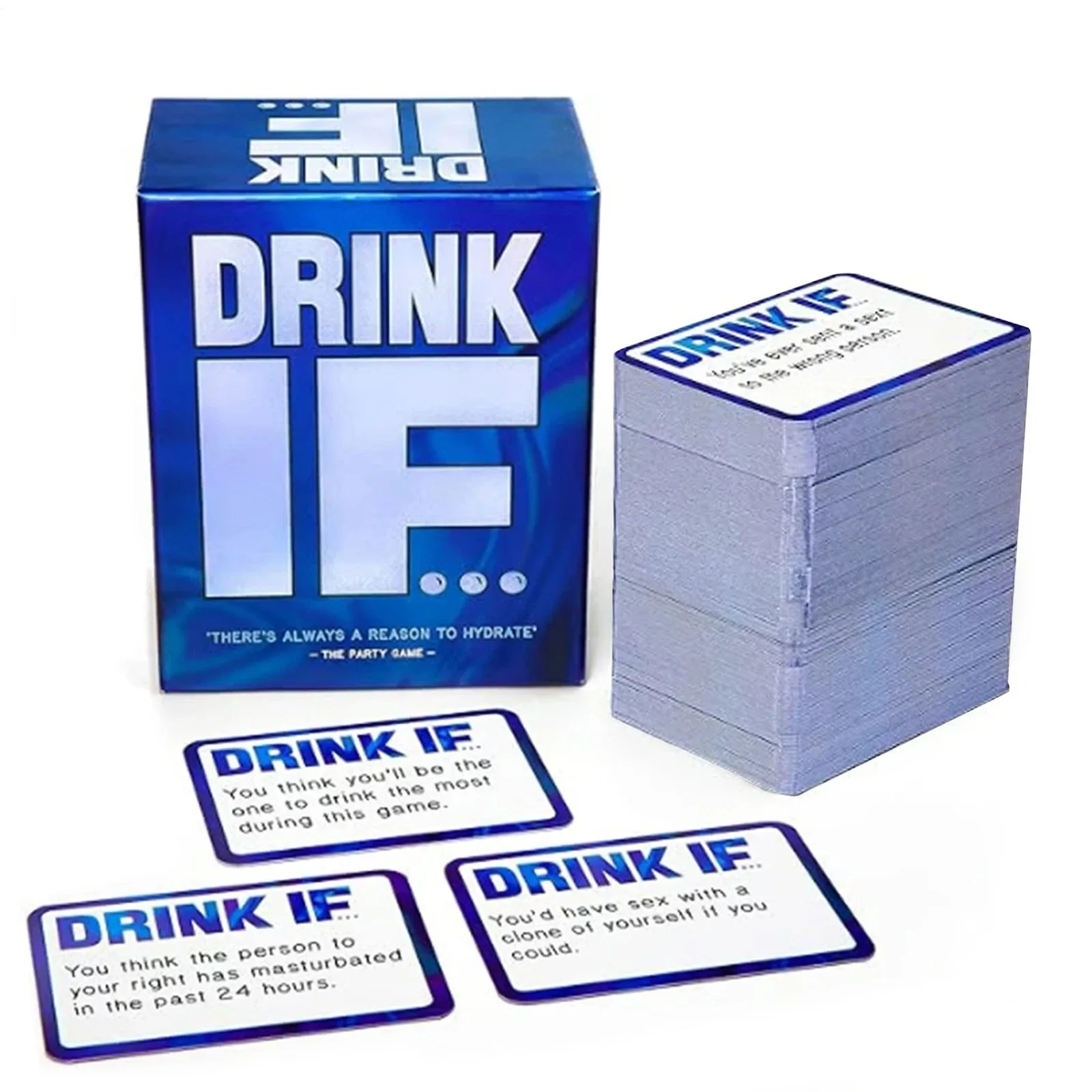 If you drink...Adult Cocktail Party Game - For friends and family 600 A funny question,Fun Party and Card Game