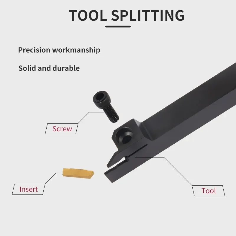 KaKarot set Grooving Tool Holder MGEHR1212 MGEHR1616 MGEHR2020 MGEHR2525 Carbide Grooving insert MGMN150 MGMN200 MGMN300 MGMN400