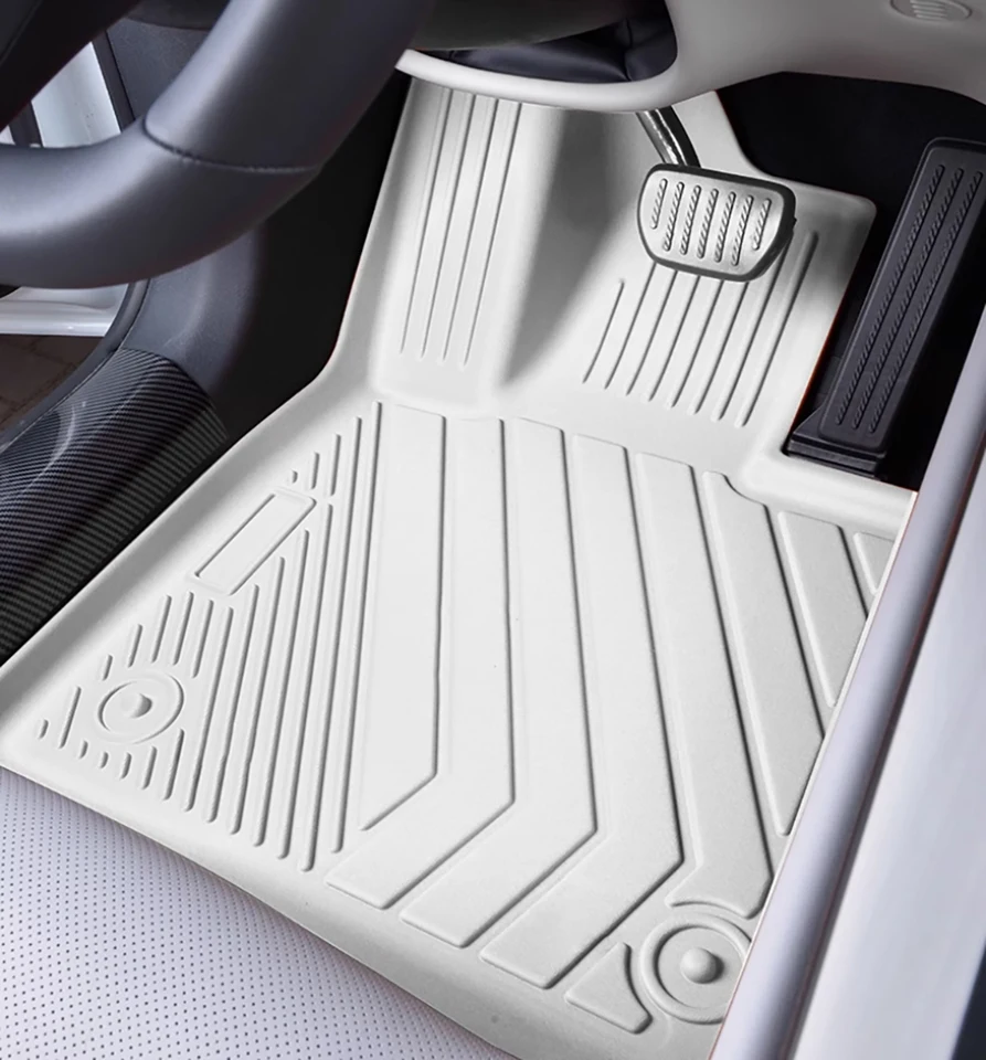 Tappetini In TPE Per Leapmotor T03 LHD 2024-2025 | Set Completo Con Bagagliaio | Antiscivolo E Impermeabili | Facili Da Pulire | YAODFYL
