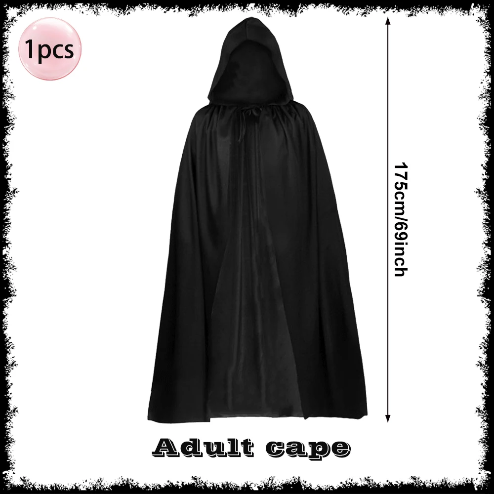 Fancysky Disfraz De La Parca Para Niños, Halloween Niño Con Guadaña Halloween, Grim Reaper Disfraz Muerte Para Niños