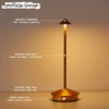 Type-C Rechargeable Table Lamp Creative Dining Touch Led Hotel Bar Coffee Pina pro Table Lamp Lampada Da Tavolo Decorative Lamp 4