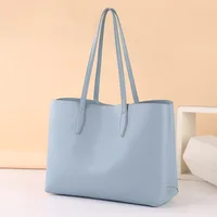 Sac à main en cuir PU pour femmes, décontracté, grande capacité, design de marque, sac initié féminin, grands fourre-tout élégants, sacs de bureau 4
