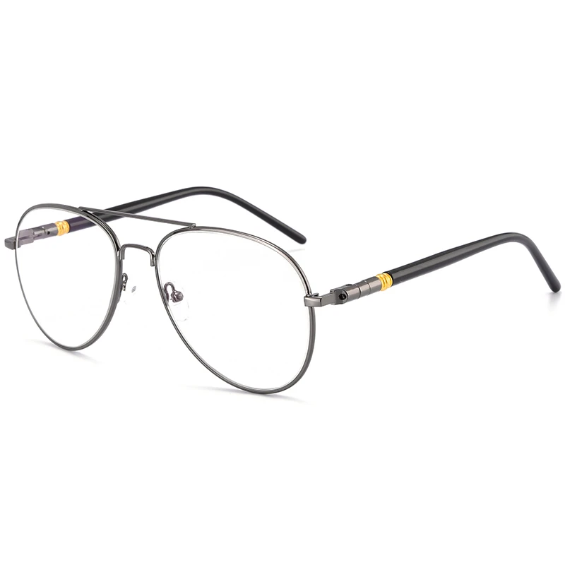 Outdoor Shade Sun Photochromic Pilot Myopia Glasses With Prescription Eyewear Men Oval Sunglasses Diopter 0 -0.5 -0.75 To -6.0 3