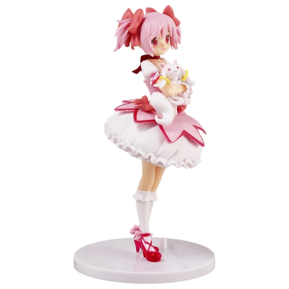 22cm Magische Mädchen Anime-Figur Kaname Madoka Actionfigur Kawaii Akemi Homura Figurine Niedliche Loli Sammlerfigur Modell Spielzeug Geschenk – Detail 13