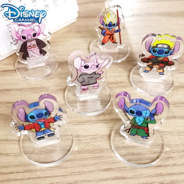 Disney-Stitch Debout Ornements De Meubles De Dessin Animé, Mignon