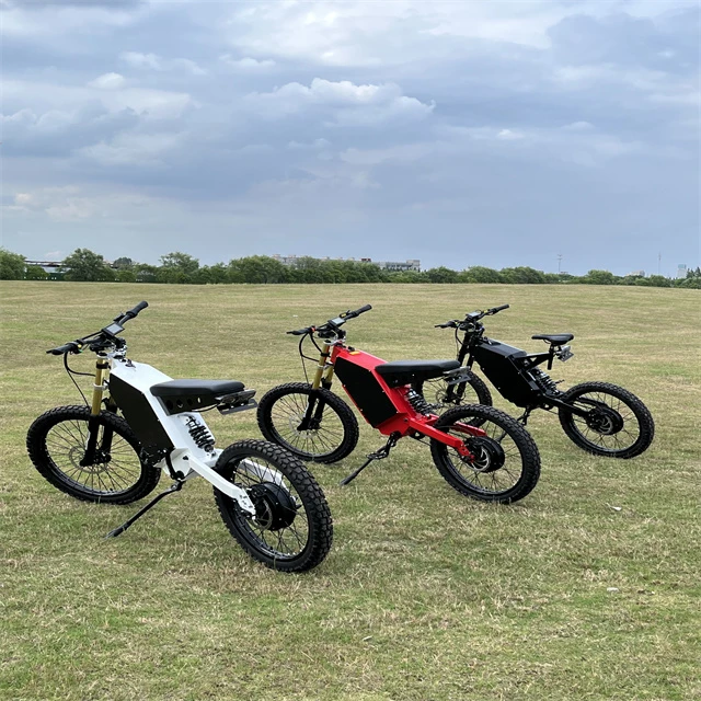 Off Road Ebike 72v 8000w Electric Bicycle Fat Tire Top Speed 110 Km/h