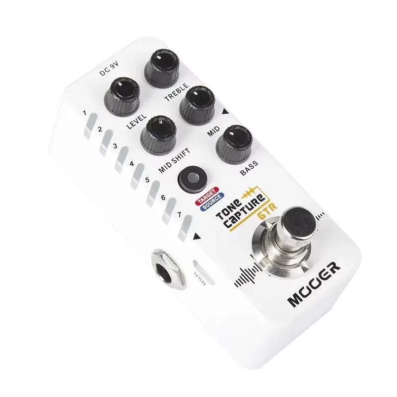 ギター MOOER TONE CAPTURE Amazon.com: MOOER Tone Capture GTR Guitar Pedal Capturing