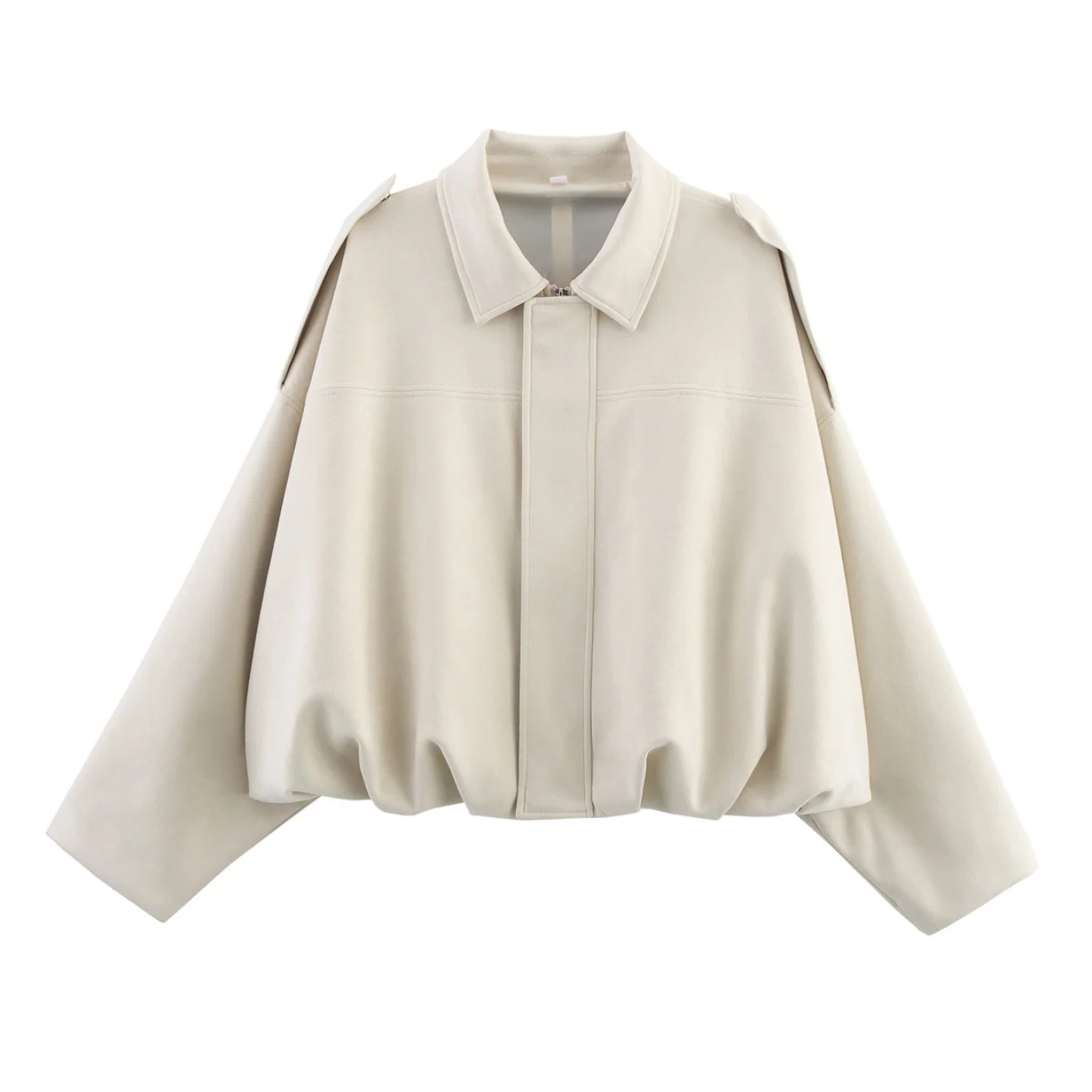 2025 Fashion Women Suede Loose Soft Outfits Jacket Coat Vintage Woman Oversize Bomber Jackets for Party Female Chic Outwear