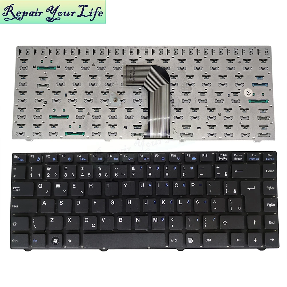 Latin Espanhol Teclado br Brasil Teclados Brasileiros para Avanço An5443 5432 Nv3936 Nv3537 No3938 Mp09p86la3602w K061618b1 la - Imagem 3