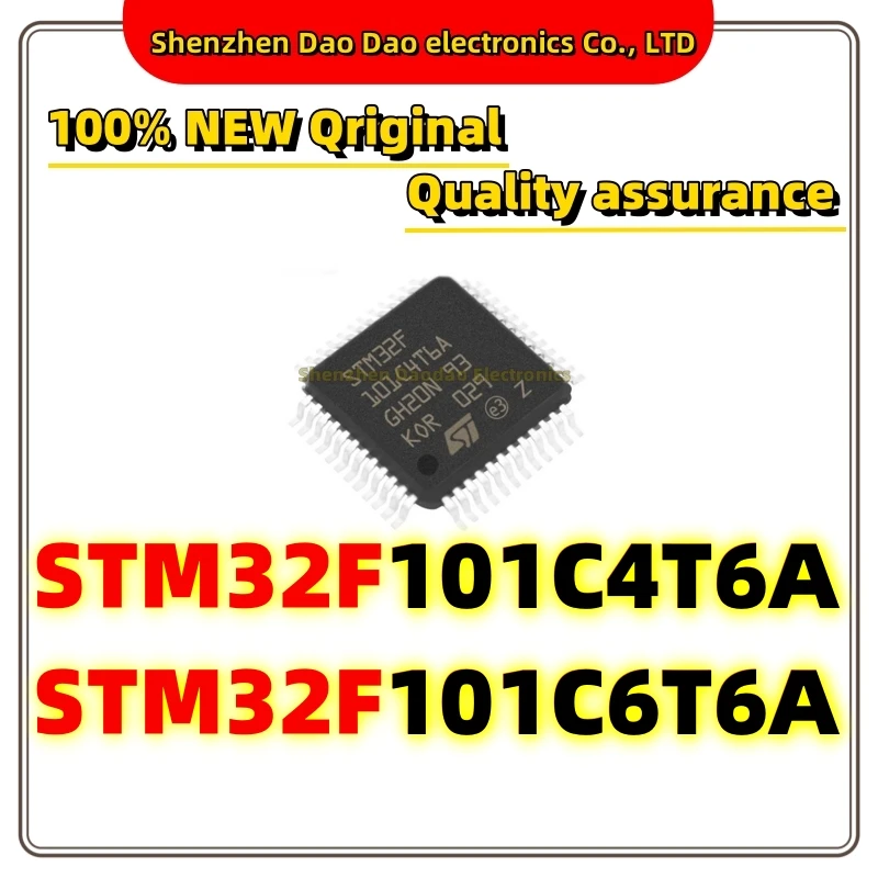 

STM32F101C4T6A STM32F101C6T6A LQFP-48 Microcontroller chip new original