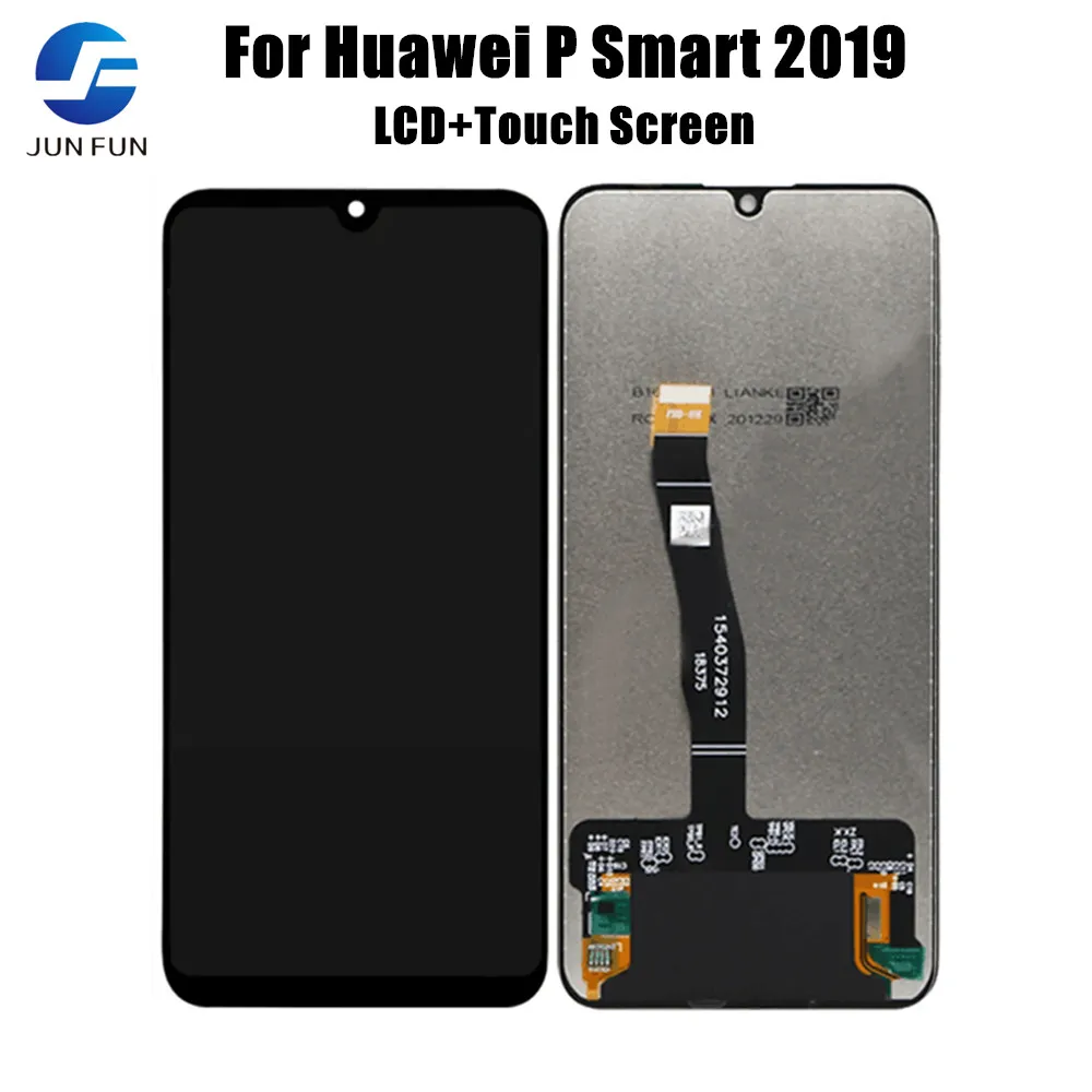 

ЖК-дисплей 6,21 дюйма для Huawei P Smart 2019, телефон L21, LX3 с рамкой, экран дисплея, умная ремонтная деталь