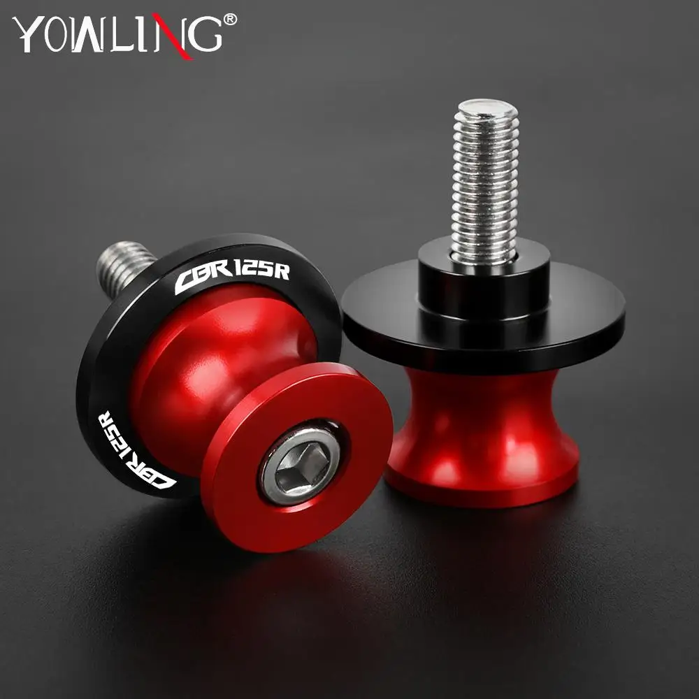 

For HONDA CBR125R CBR 125 R 2004 2005 2006 2007 2008 2009 2010 Motorcycle Accessories Swingarm Spools Slider Rear Stand Screws