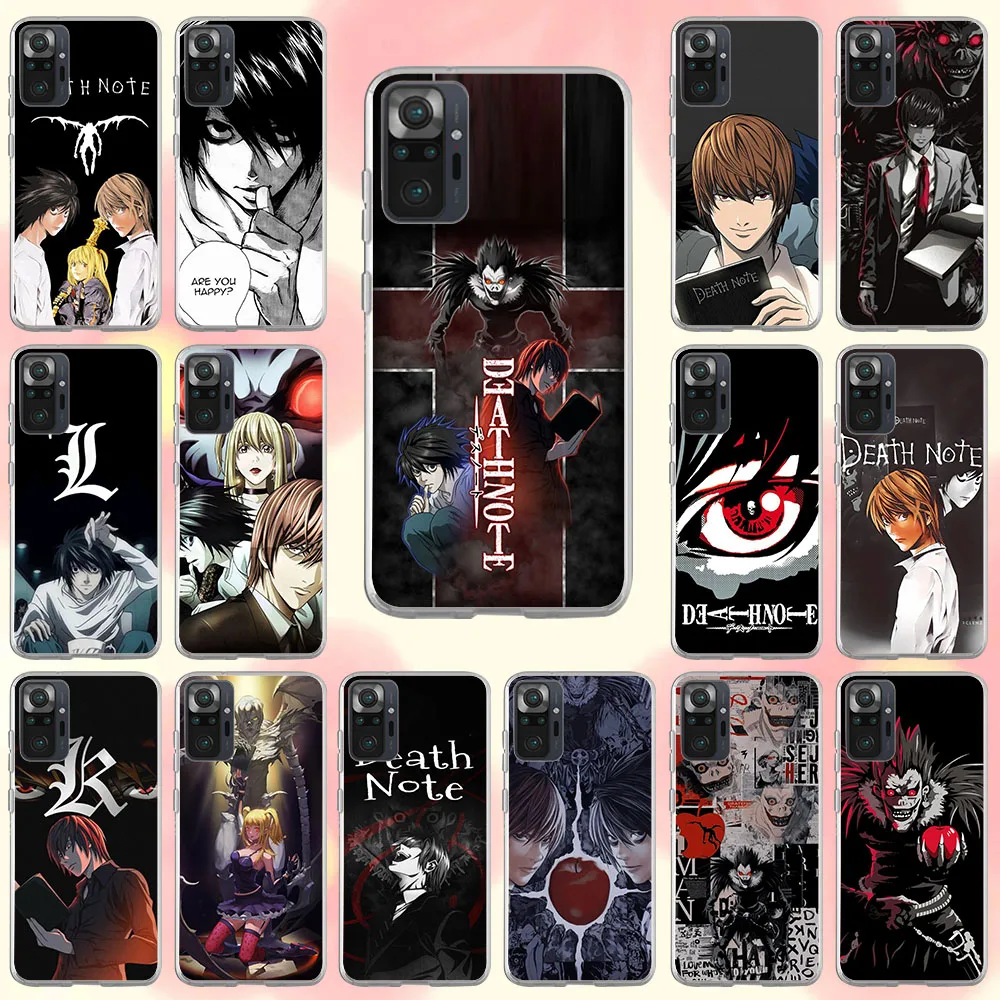 HZ-19 Death note Soft для Moto G50 G60 G200 E22I Edge 20 30 S30 40 Neo Ultra 50 Fusion Lite Pro