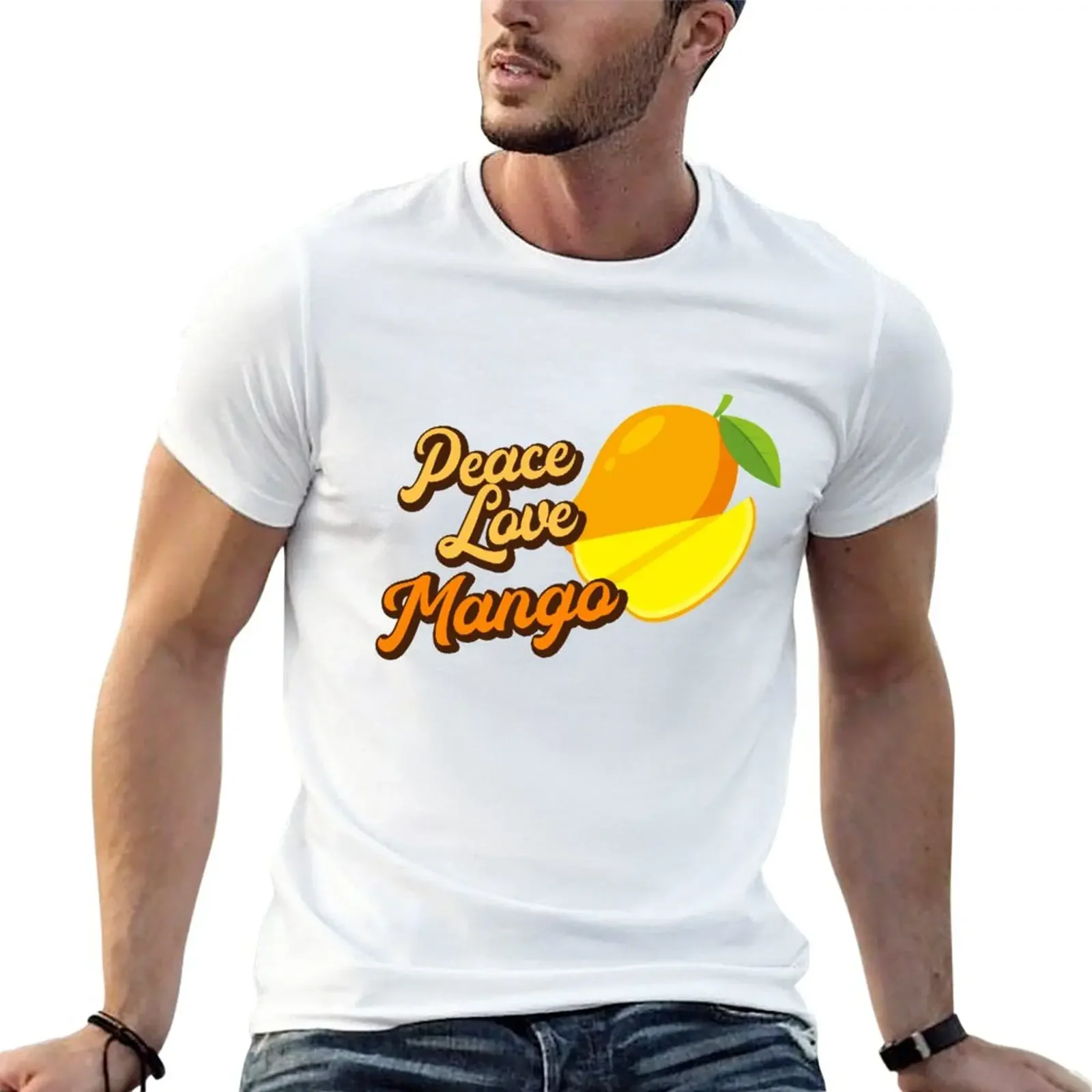 

Peace Love Mango. T-Shirt Aesthetic clothing tees sublime mens clothes