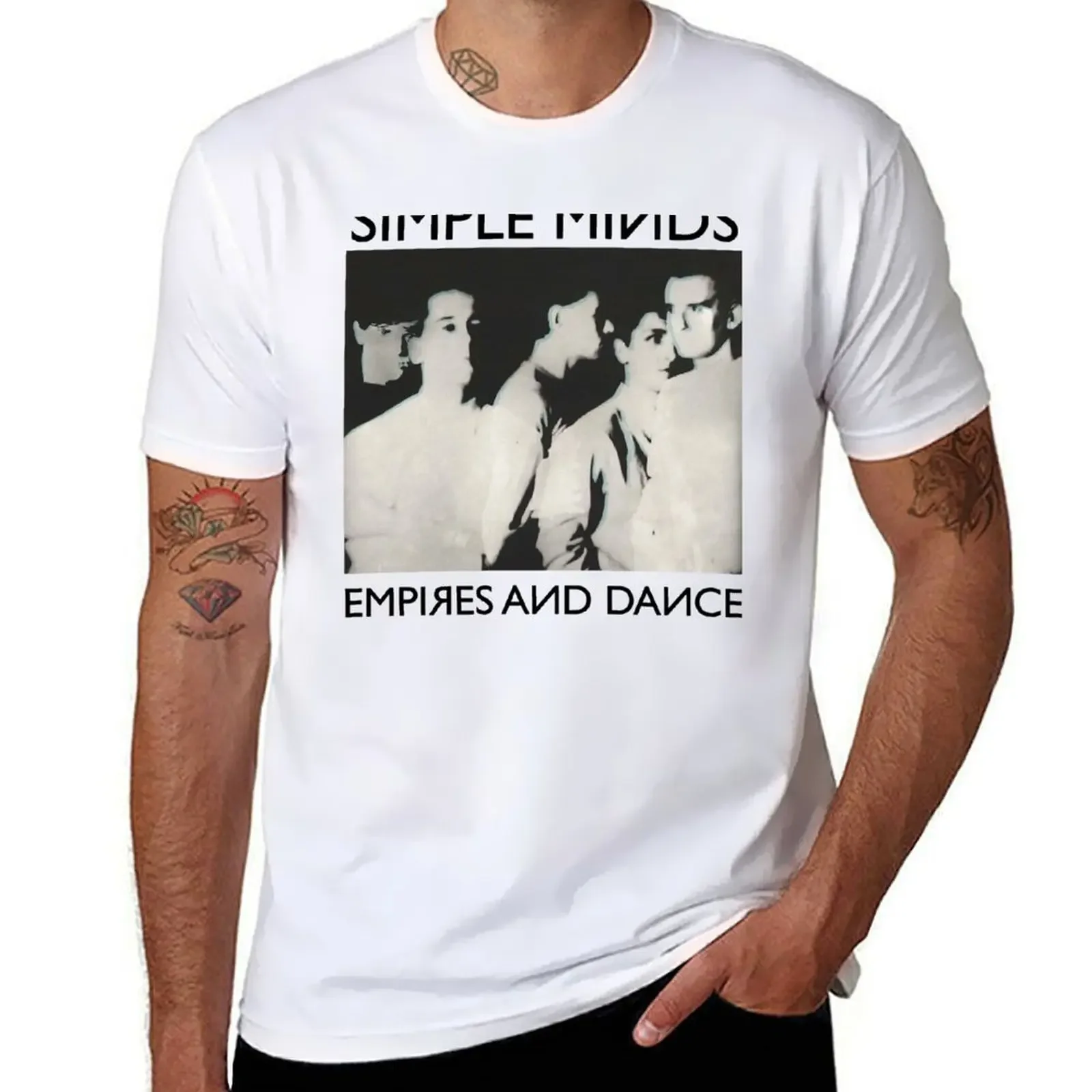 

Empires and Dance T-shirt tops oversizeds Men's clothing