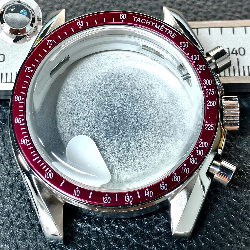 VK63 ケース ムーンウォッチ 39.7MM ケース ムーンパターン バック