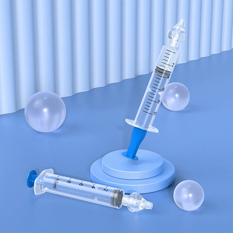 10ml 2pc Professional Syringe Nasal Irrigator With Syringes For Baby