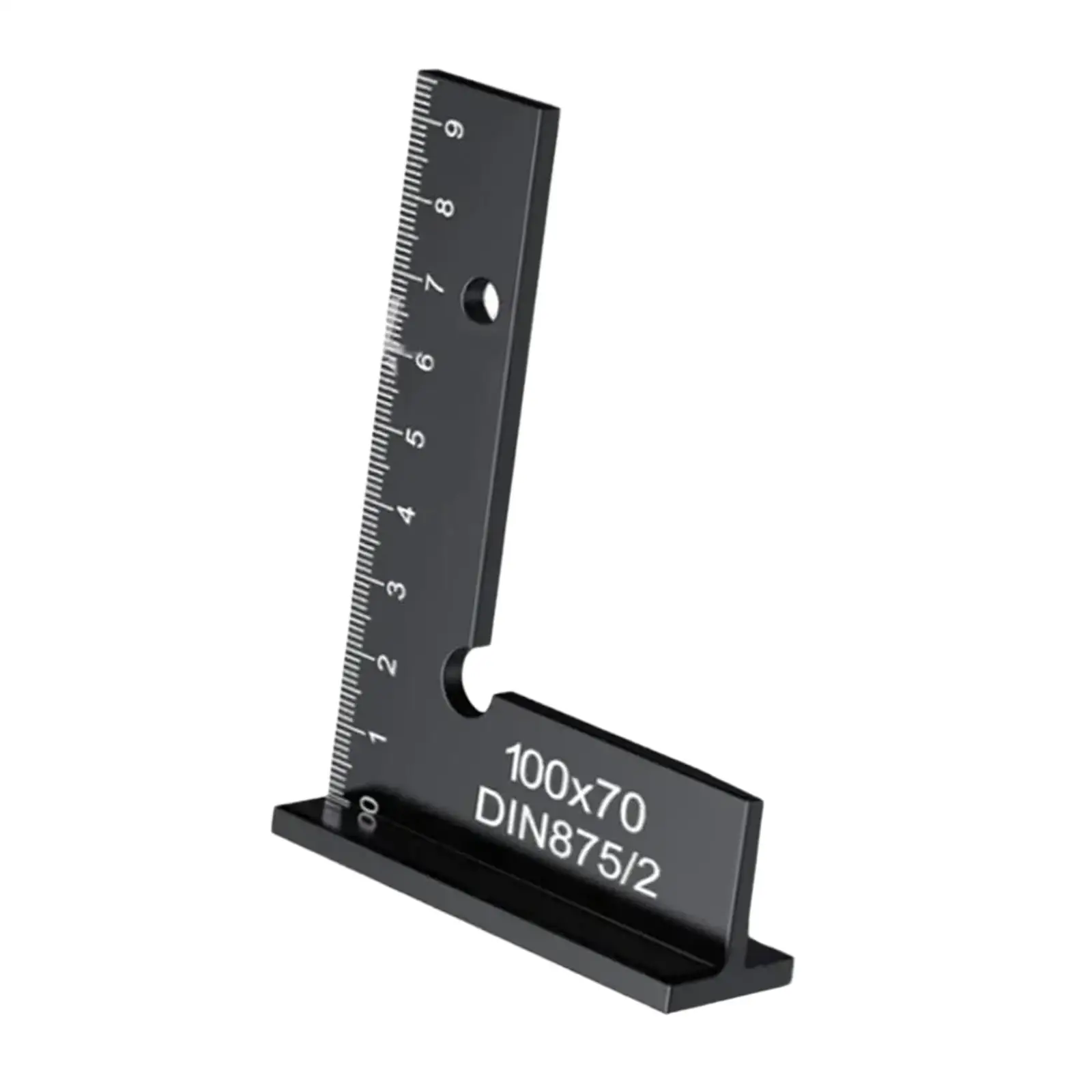 Metric Metal L Square Ruler High Precision Right Angle Measuring Tool for Machinist and Carpenter Applications Metric Metal L Square Ruler High Precision Right Angle Measuring Tool for Machinist and Carpenter Applications