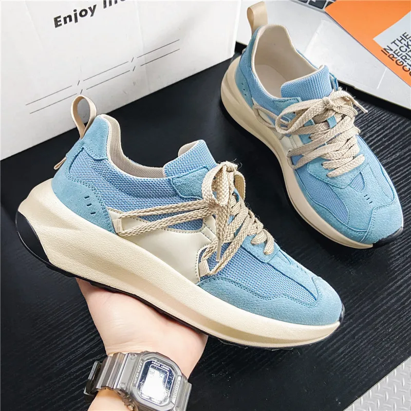 Spring New Men's Sports Shoes Luxury Brand Designer Xiaobai Shoes