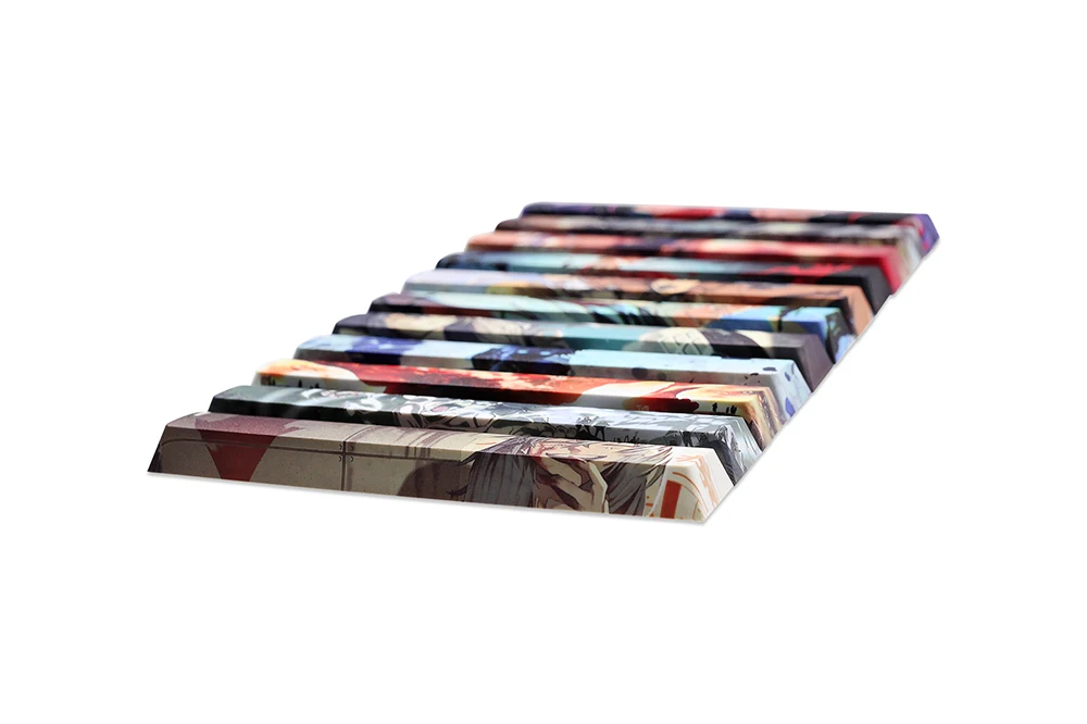 Keycaps para Teclado Mecânico Jujutsu Kaisen Shingeki no Kyojin Dye Sub Pbt 6.25u - Imagem 2