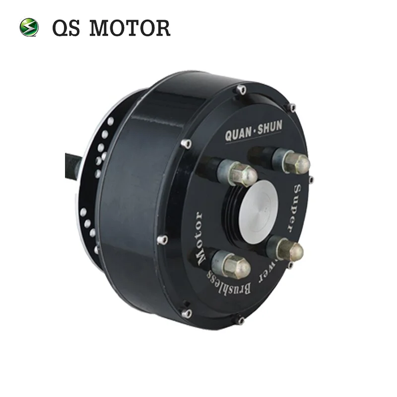 

QS Motor 2000W 205 45H V3 Brushless BLDC Electric Car Hub Motor for Tricycle Vehicle Conversion