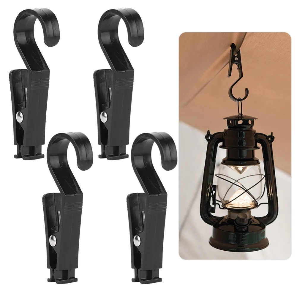 10 Pcs 플라스틱 다목적 교수형 클립 폭풍 방지 잠글 수 있는 경량 해양 보트..