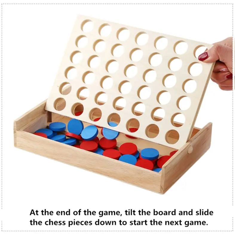 4 in a Row Interest Chess Board Game for Boys/Girls Birthday Gifts Discs Game G99C 3