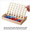 4 in a Row Interest Chess Board Game for Boys/Girls Birthday Gifts Discs Game G99C 3