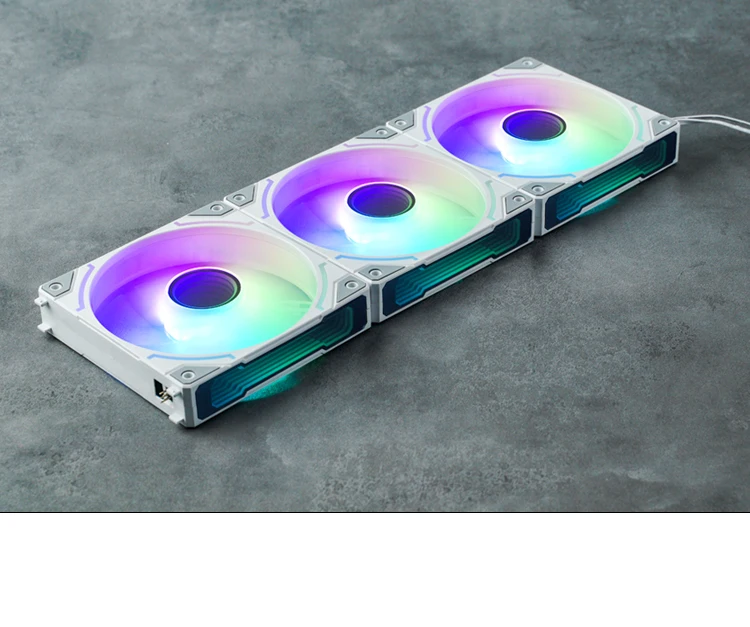 ZL-120 3 IN 1 ARGB PC Case Fan 120mm 4PIN PWM Temperature Control 3PIN ARGB CPU