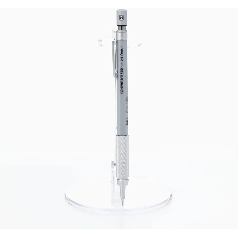 1pc Pentel Graphgear 500 제도 기계식 연필 엔지니어링 프로 펜용 지우개가있는 자동 연필 0.3 0.5 0.7 0.9mm