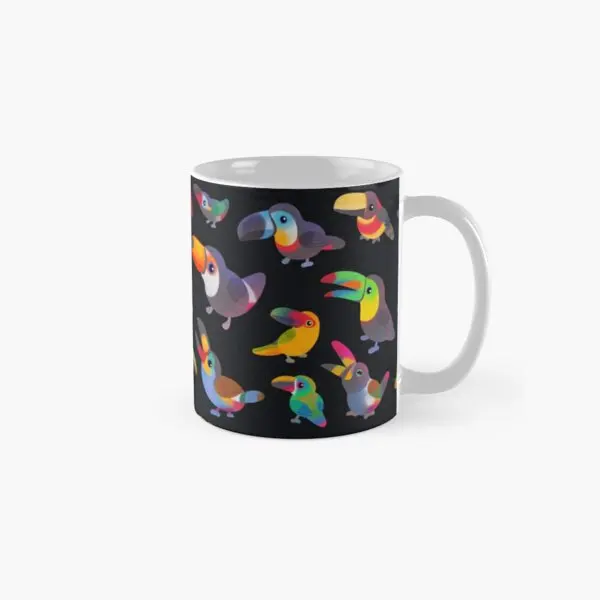 

Toucan Classic Mug Simple Gifts Picture Design Printed Tea Image Photo Coffee Drinkware Cup Handle Round