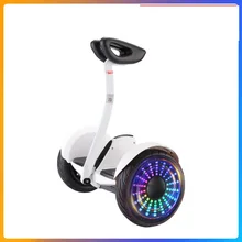 Somatosensorial de dos ruedas para adultos, bicicleta de equilibrio eléctrica inteligente de 10 pulgadas para niños