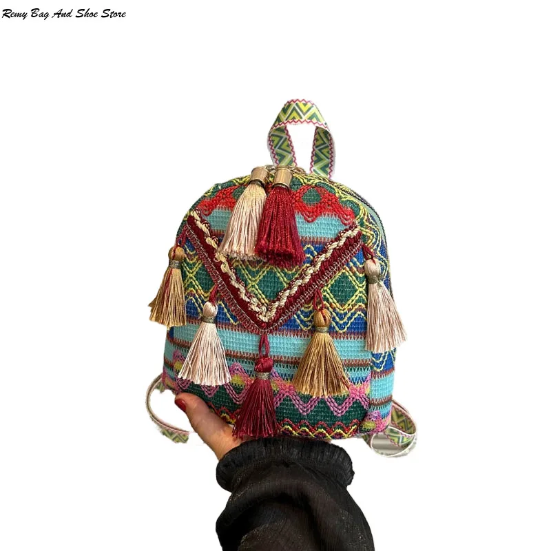

Women's Backpack Chinese Trendy Lightweight Style Fashionable, Simple and Versatile, Crossbody Travel Small