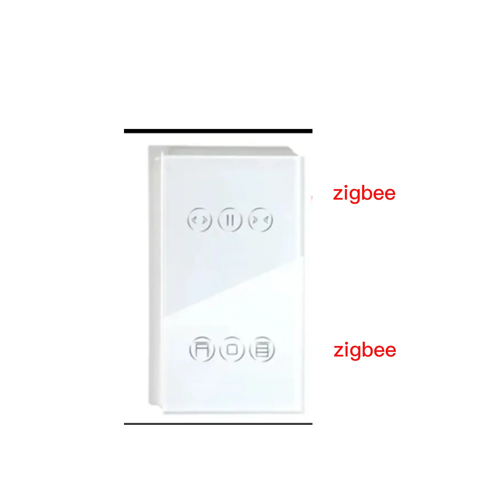 Bseed-zigbee Curtain Plus Interruptor Vertical do Obturador Branco