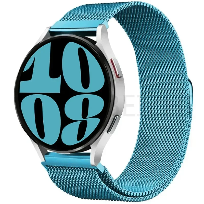 Milanese Loop Metal Magnetic Bracelet, 22mm/20mm Watch Band Strap
