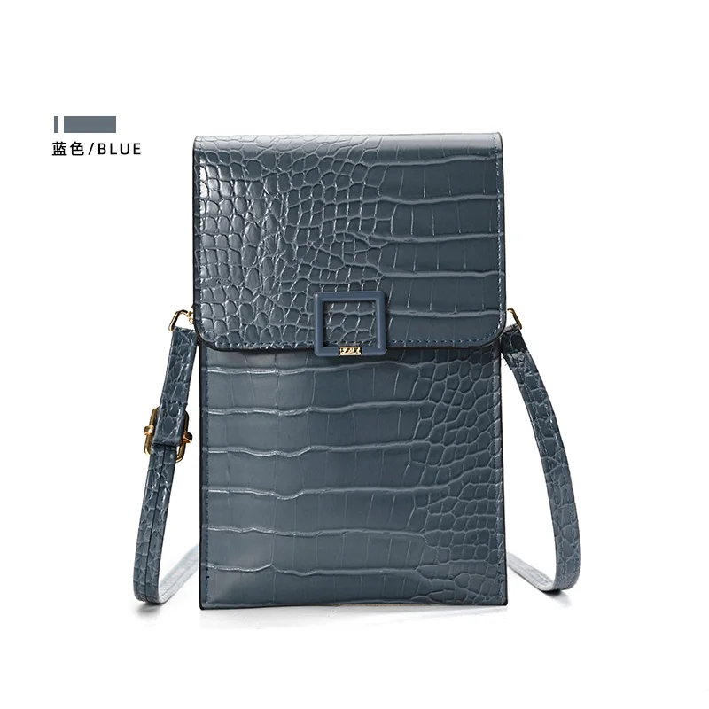 Screen Touchable Phone Bag For Women PU Messenger Shoulder Bags Ladies Small Crossbody Wallet Coin Purse Card Holder 