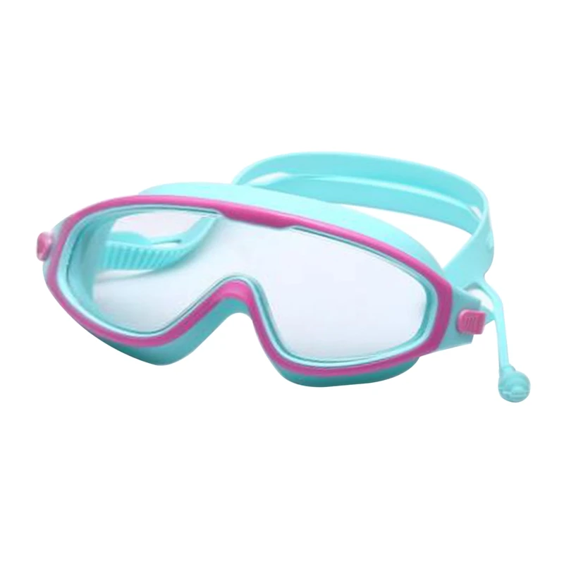 

Shenyu Swim Goggles For Kids Anti-Fog UV Protection Clear Wide Vision Swim Glasses With Earplug For 4-15 Years Children