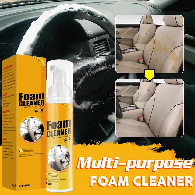 Car Interior Cleaner Multi-purpose Maintenance Cleaning Spray Car Dashboard  Cleaner Car Seat Stain Remover For Car Accessories - AliExpress