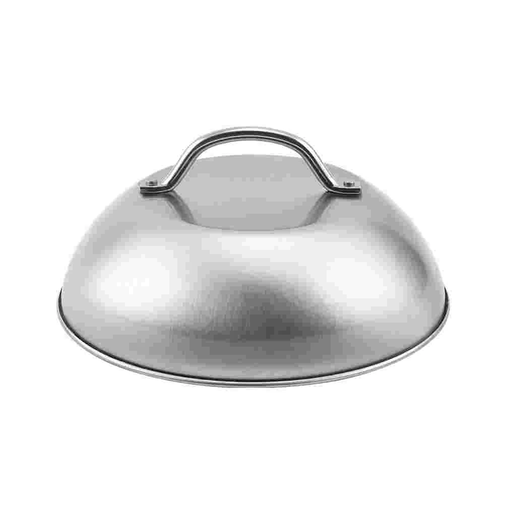 Cover Dome Lid Bastinggriddle Plate Melting Grill Steel Steak Stainless