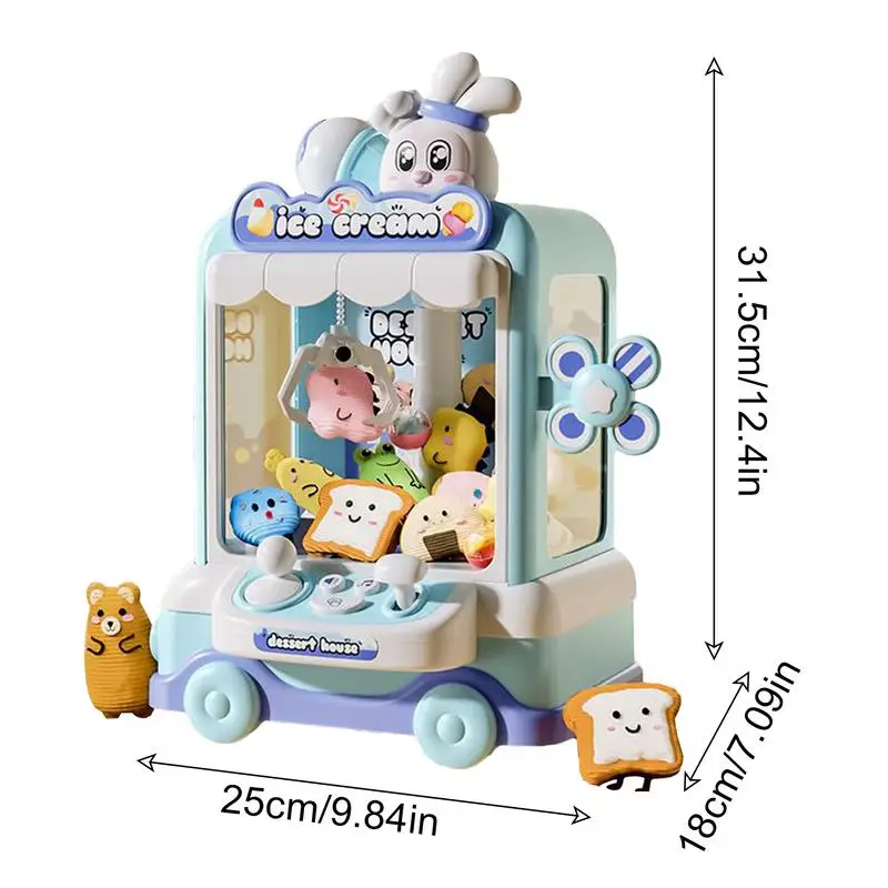 Kids Claw Machine Household Arcade Claw Grabber Vending Dispenser Home Claw Catch Toy Vending Machines For Girls Kids Children 6