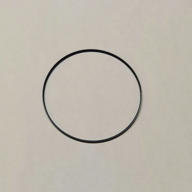 0.9mm X 0.45mm 검정색 I 링 시계 크리스탈 가스켓 방수 시계 유리 29.5mm  39.5mm 내경